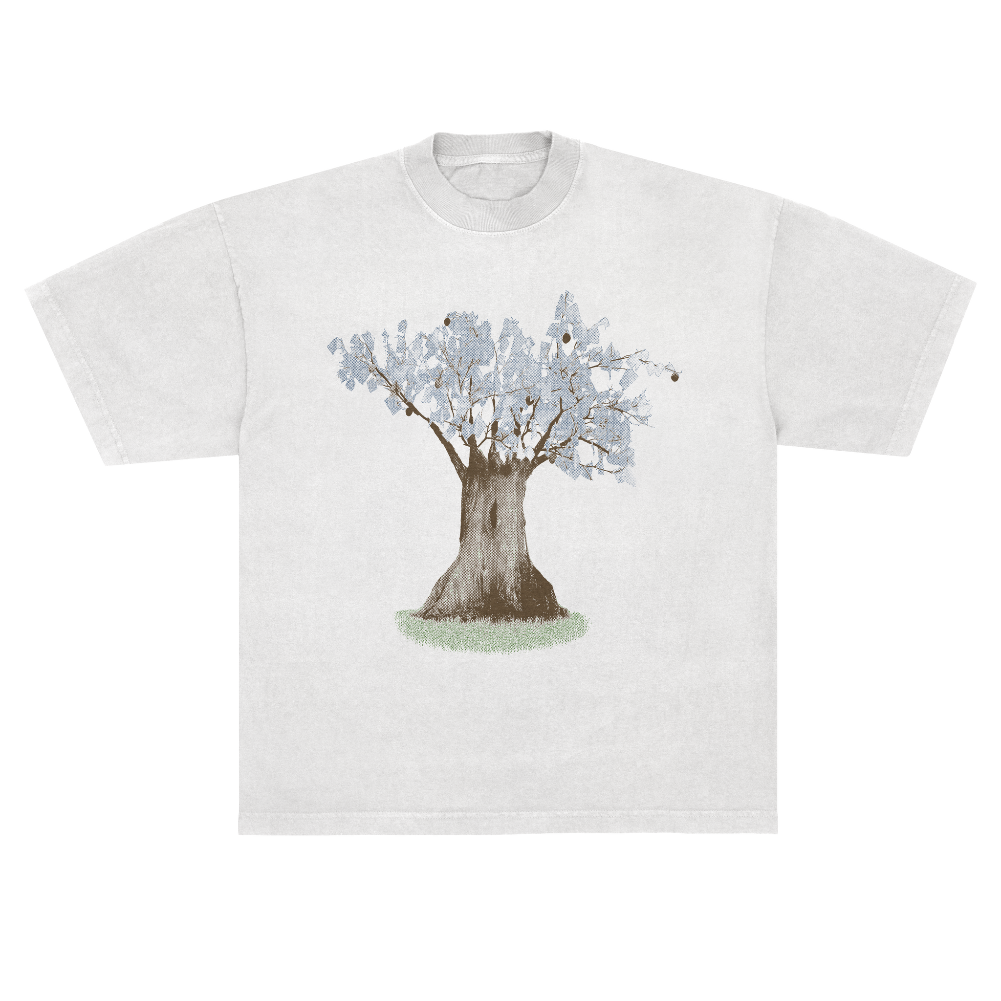 Camiseta MQOT Tour Arvore Off White